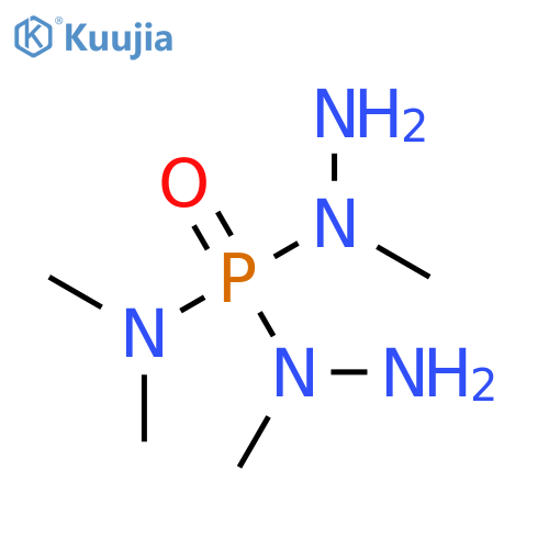 PHOSPHORAMIDIC DIHYDRAZIDE, N,N,1,1'-TETRAMETHYL- structure