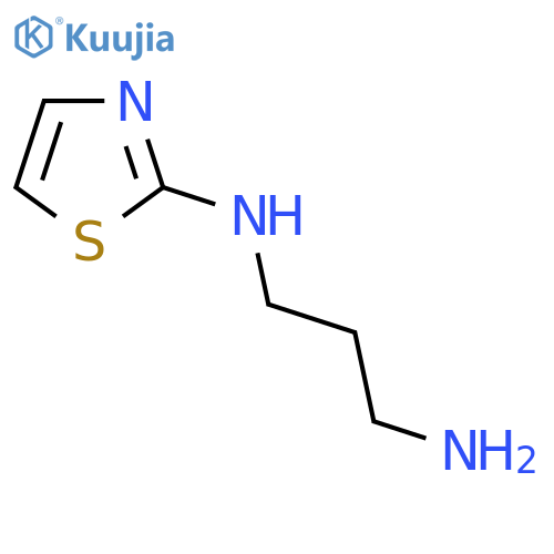 2-(3-Aminopropylamino)thiazole structure