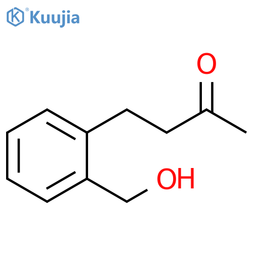 2-Butanone, 4-[2-(hydroxymethyl)phenyl]- structure