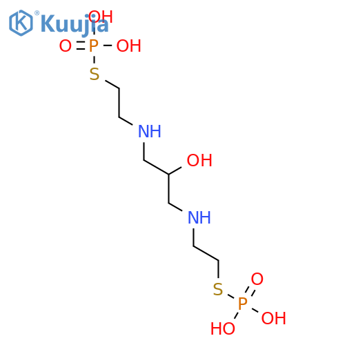 2,12-Dithia-5,9-diaza-1,13-diphosphatridecan-7-ol,1,1,13,13-tetrahydroxy-, 1,13-dioxide (9CI) structure