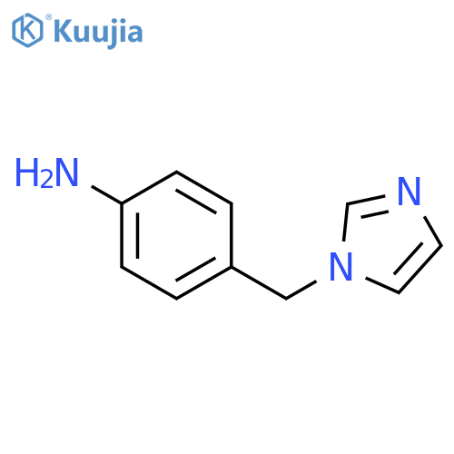4-(1H-imidazol-1-yl)methylaniline structure