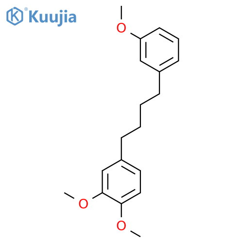 BENZENE, 1,2-DIMETHOXY-4-[4-(3-METHOXYPHENYL)BUTYL]- structure