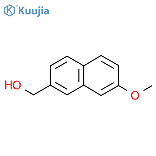 2-Naphthalenemethanol, 7-methoxy- structure