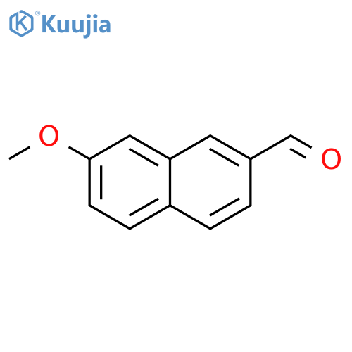 7-methoxynaphthalene-2-carbaldehyde structure