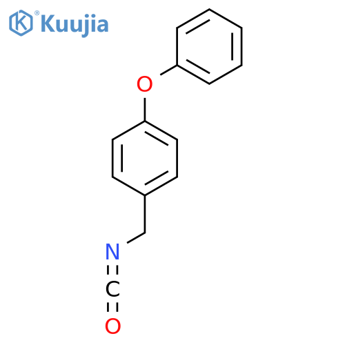 1-(isocyanatomethyl)-4-phenoxybenzene structure