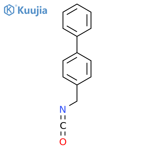 1-(Isocyanatomethyl)-4-phenylbenzene structure