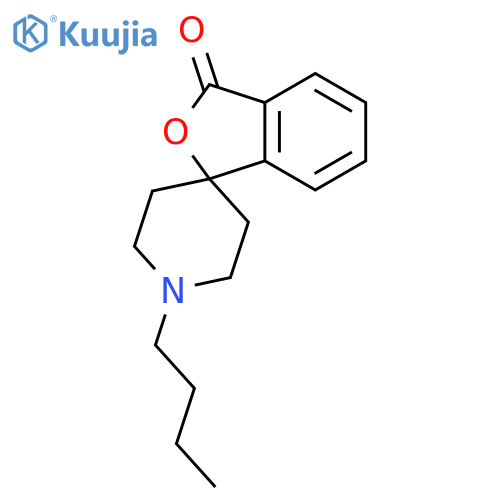 Spiro[isobenzofuran-1(3H),4'-piperidin]-3-one, 1'-butyl- structure
