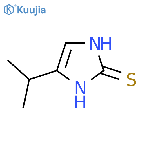 4-(propan-2-yl)-1H-imidazole-2-thiol structure