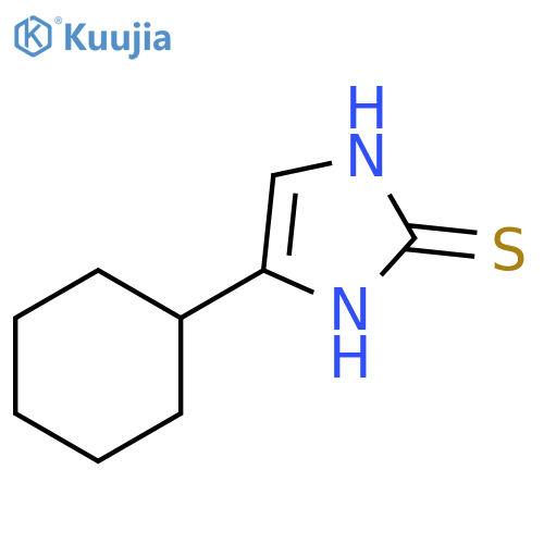 4-cyclohexyl-1,3-dihydro-2H-Imidazole-2-thione structure