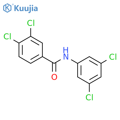 3,4-Dichloro-N-(3,5-dichlorophenyl)benzamide structure