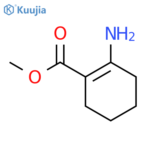 1-Cyclohexene-1-carboxylicacid, 2-amino-, methyl ester structure