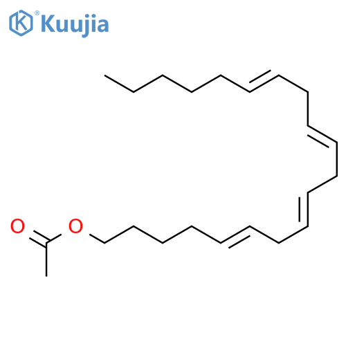 Acetic Acid Arachidonyl Ester structure