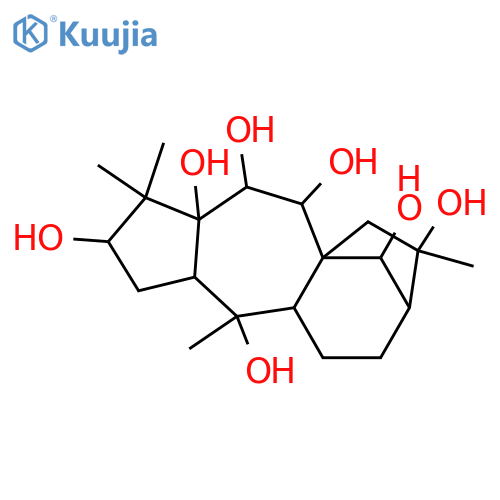 grayanotoxane-3,5,6,7,10,14,16-heptol structure