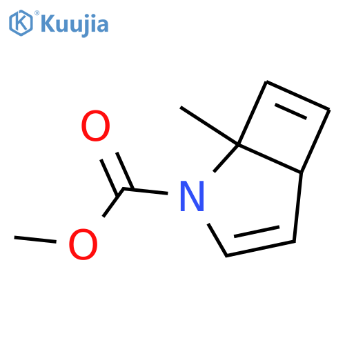 Methyl 1-methyl-2-azabicyclo[3.2.0]hepta-3,6-diene-2-carboxylate structure