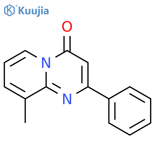 4H-PYRIDO[1,2-A]PYRIMIDIN-4-ONE, 9-METHYL-2-PHENYL- structure