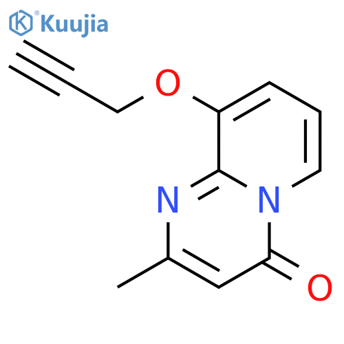 4H-Pyrido[1,2-a]pyrimidin-4-one, 2-methyl-9-(2-propynyloxy)- structure