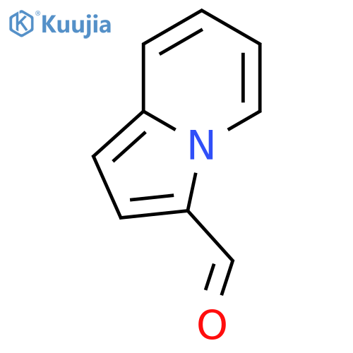 3-Indolizinecarboxaldehyde (9CI) structure