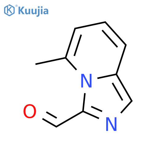 Imidazo[1,5-a]pyridine-3-carboxaldehyde, 5-methyl- structure