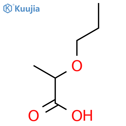 2-Propoxypropanoic acid structure