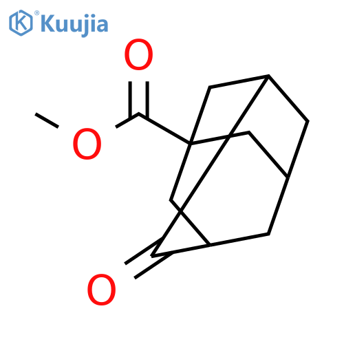 Methyl 4-oxoadamantane-1-carboxylate structure