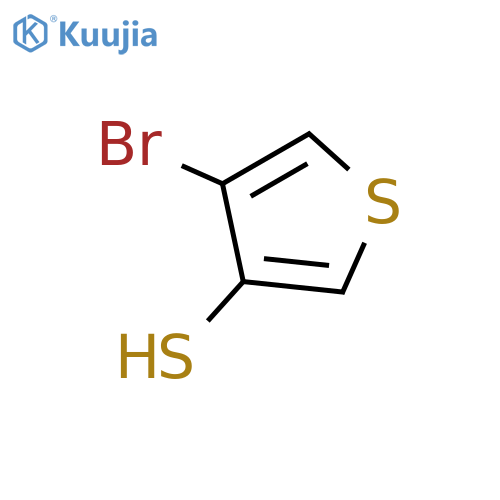 3-THIOPHENETHIOL, 4-BROMO- structure