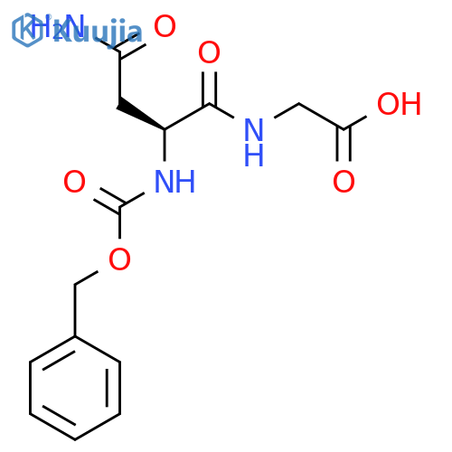 Z-Asn-Gly-OH structure