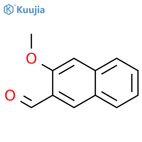 3-Methoxy-2-naphthaldehyde structure