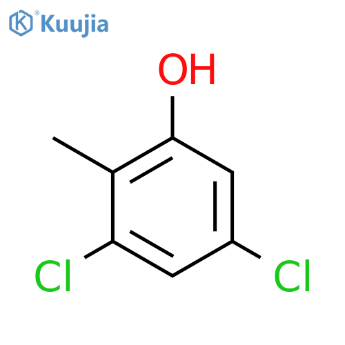 PHENOL, 3,5-DICHLORO-2-METHYL- structure