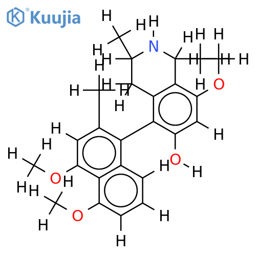 (-)-Ancistrocladin/Hamatin structure