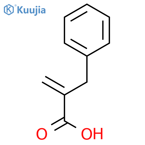 2-Benzylacrylic Acid structure
