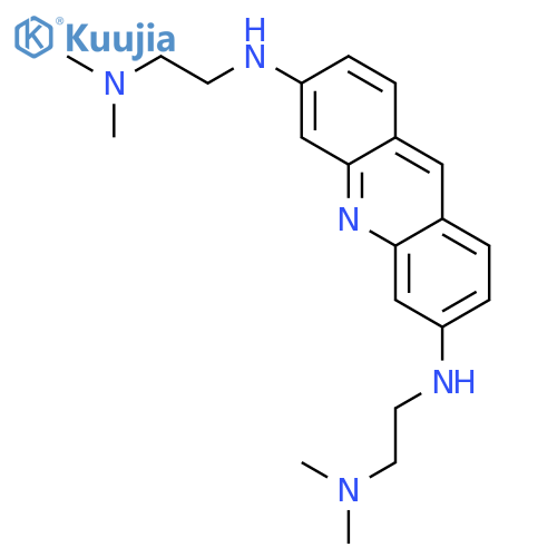 3,6-ACRIDINEDIAMINE, N,N'-BIS[2-(DIMETHYLAMINO)ETHYL]- structure