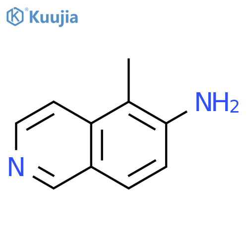 5-methyl-6-Isoquinolinamine structure