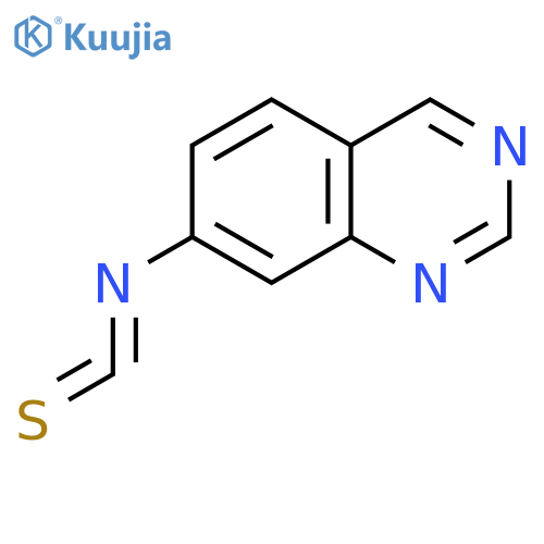 QUINAZOLINE, 7-ISOTHIOCYANATO- structure