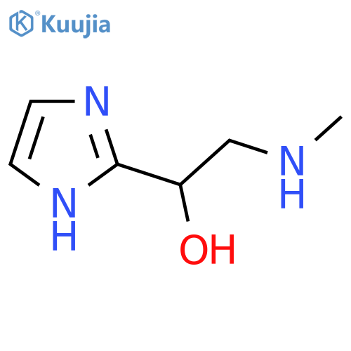 1-(1H-imidazol-2-yl)-2-(methylamino)ethan-1-ol structure