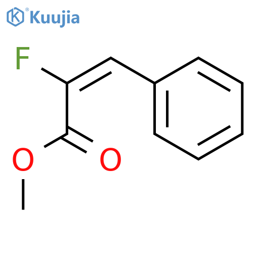 2-PROPENOIC ACID, 2-FLUORO-3-PHENYL-, METHYL ESTER, (2E)- structure