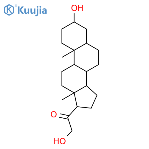 Tetrahydrodeoxycorticosterone structure
