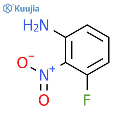 3-Fluoro-2-nitroaniline structure
