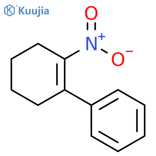 Benzene, (2-nitro-1-cyclohexen-1-yl)- structure