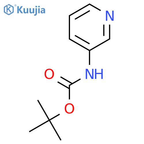 Tert-Butyl pyridin-3-ylcarbamate structure