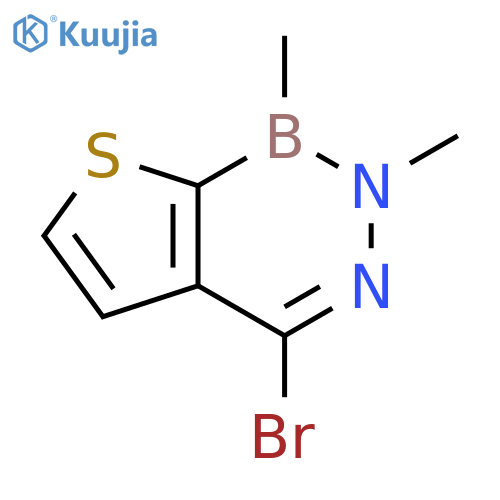 THIENO[2,3-D][1,2,3]DIAZABORINE, 4-BROMO-1,2-DIHYDRO-1,2-DIMETHYL- structure