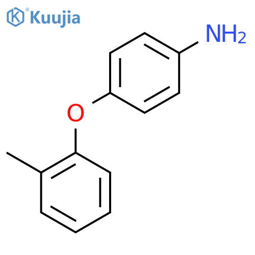 4-(2-methylphenoxy)aniline structure