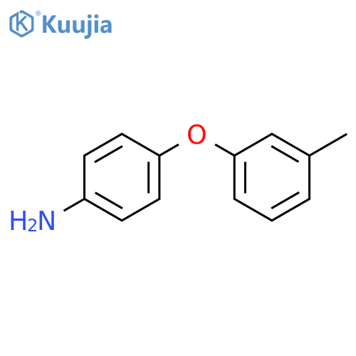 4-(3-methylphenoxy)aniline structure
