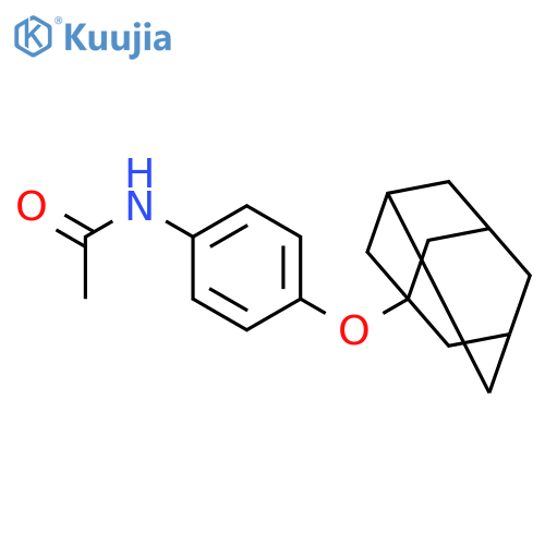 ACETAMIDE, N-[4-(TRICYCLO[3.3.1.13,7]DEC-1-YLOXY)PHENYL]- structure