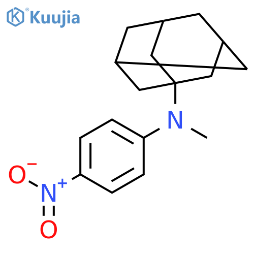 Tricyclo[3.3.1.13,7]decan-1-amine, N-methyl-N-(4-nitrophenyl)- structure