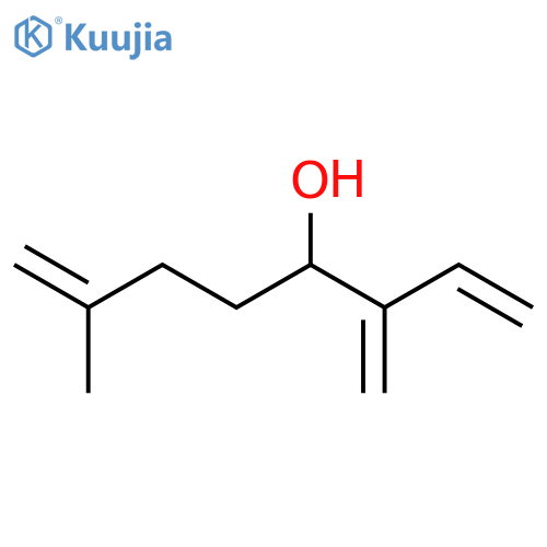 1,7-Octadien-4-ol, 7-methyl-3-methylene- structure