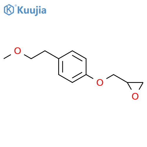 3-4-(2-Methoxyethyl)phenoxy-1,2-epoxypropane structure
