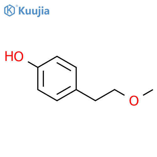 4-(2-Methoxyethyl)phenol structure