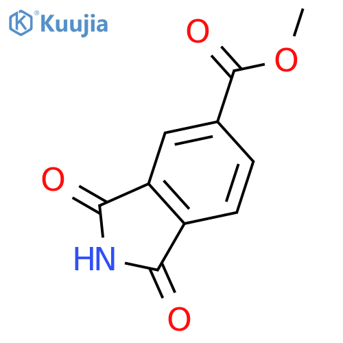 Methyl 1,3-dioxo-2H-isoindole-5-carboxylate structure