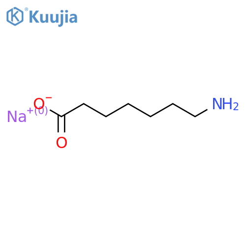 Sodium 7-aminoheptanoate structure