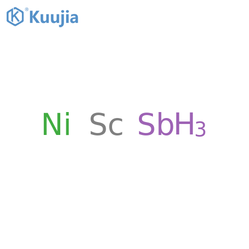 Antimony, compd. with nickel and scandium (1:1:1) structure